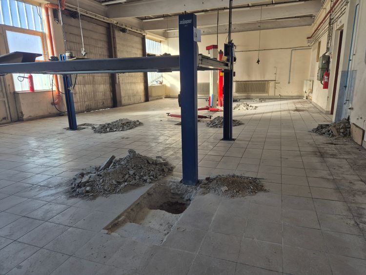 A tanműhelyünk energetikai korszerűsítése