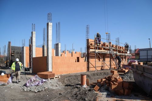 Épül az új tanműhelyünk